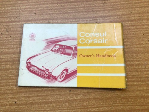 Ford consul corsair - ford, owner’s