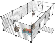 HOMIDEC Rabbit Run,Puppy Pen