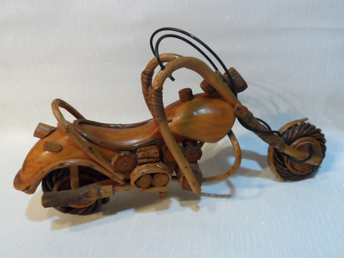 Vintage handcrafted wood - handcrafted,