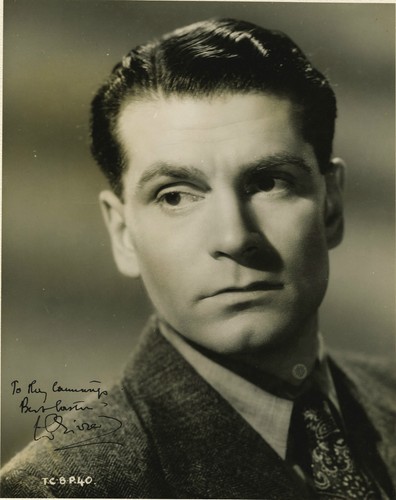 Laurence olivier autographed - laurence,