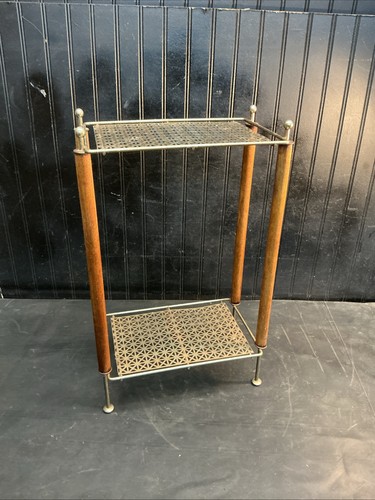 Vtg mcm metal roman grille - roman,
