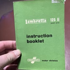 Lambretta Li Owners Manual