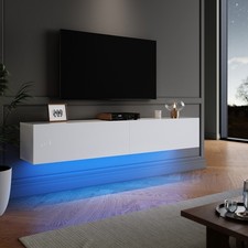 High Gloss 140cm Floating TV