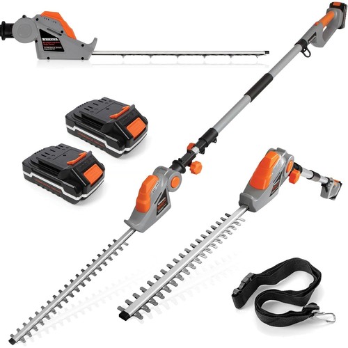 Cordless pole hedge trimmer - hedge,