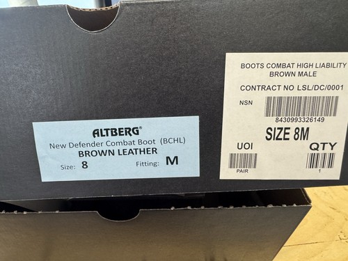 Altberg combat boots mens - altberg,