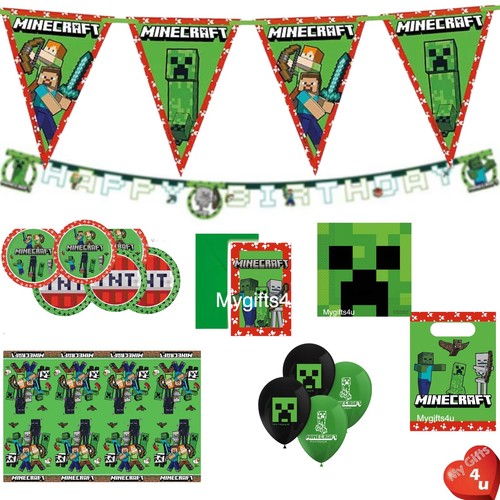 Minecraft birthday party - ,