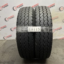 2x 185 R14 C 102/100P BRIDGESTONE R623, Tread 8.4/8.4mm (E8115) Pressure Tested