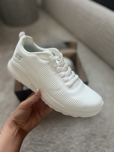 Skechers white memory - , foam