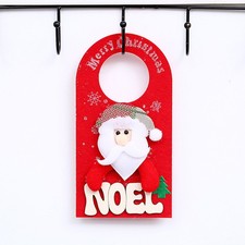 4Pcs Christmas Door Decoration