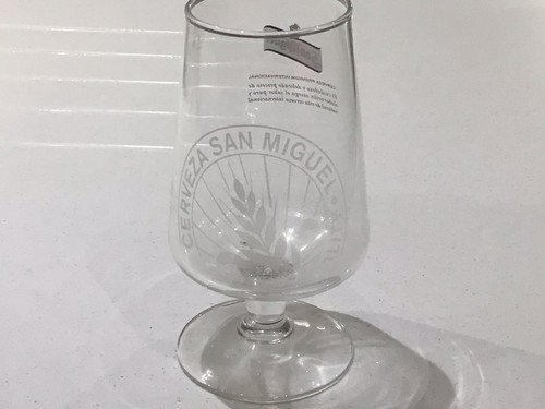San miguel glass new - san,
