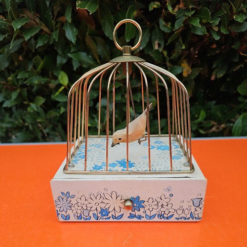 Vintage bird cage - bird, musical