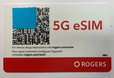 Rogers eSim e sim e-sim