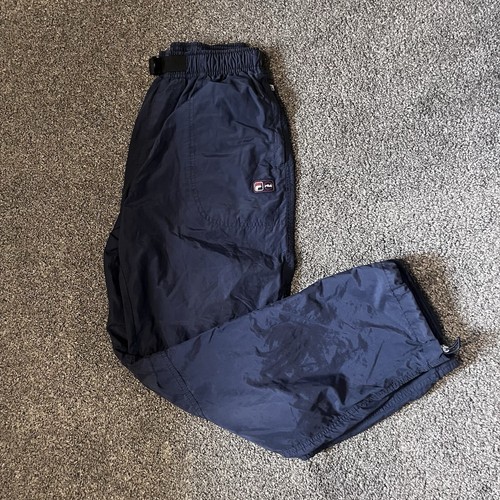 Vintage fila navy shell track - fila,