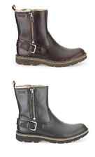 Clarks & Norton M ** MELLOR ZIP, Brown Lea WarmLined **  UK 7,8,9,10,11,12 G