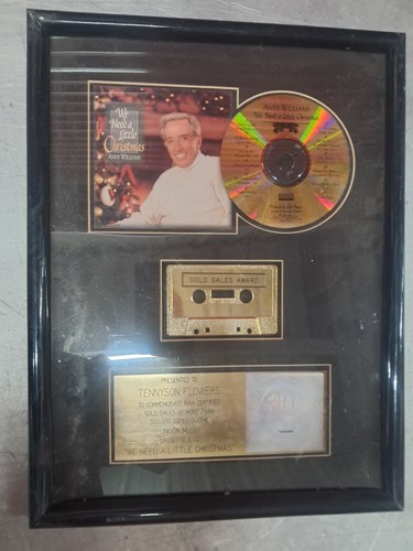 Andy williams riaa - williams, sales