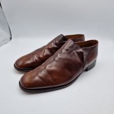 Vintage Norvic Brown Leather Shoes – Made in England – Size UK 9.5