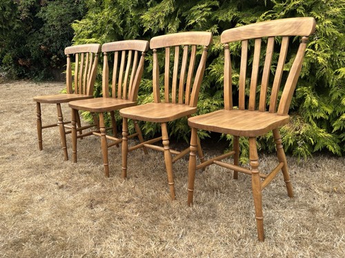 Set four vintage - set, beech