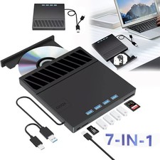 7 in1 External CD DVD Drive