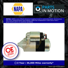 Starter Motor fits SUZUKI ALTO RF410 1.1 04 to 08 NAPA 3110060851 3110060A85 New