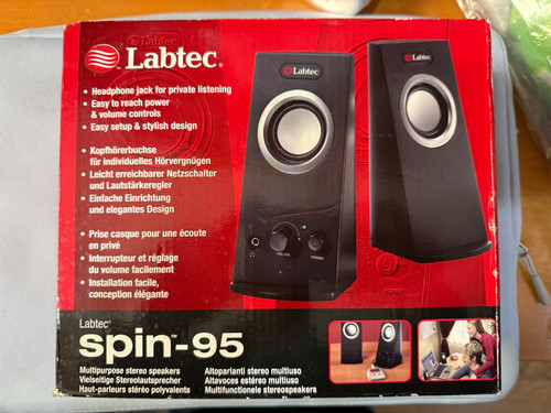 Labtec spin speakers pair - labtec, 95
