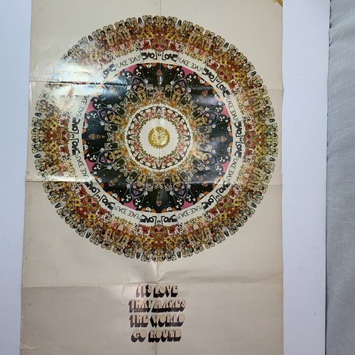 Vintage beatles poster love - vintage,