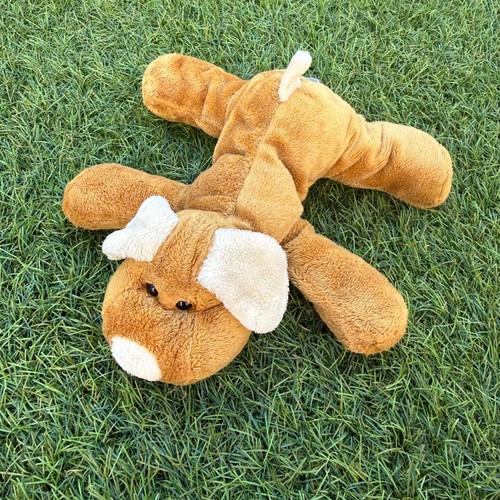 Tesco small tan dog - tan, toy