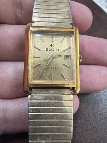 Vintage elgin gold colored - elgin,