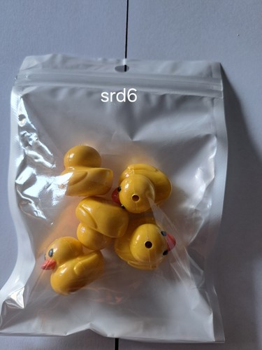 Srd6 silicon duck beads - silicon,