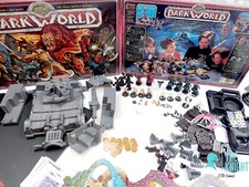 Dark World Board Game by Waddingtons 100% complete Unpainted [ENG, 1992]