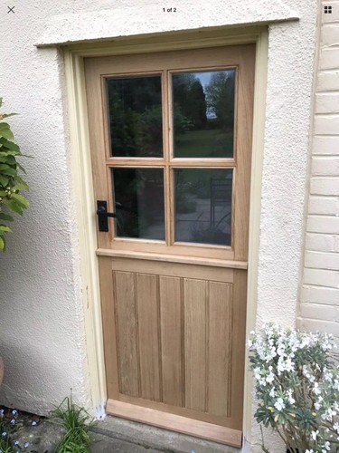 Exterior double glazed - glazed, front