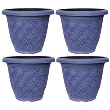 Planter Set of 4 Round 33cm