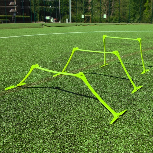 Adjustable speed hurdles set - adjustable, (set