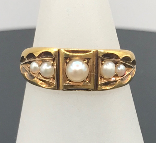 Antique victorian 18ct - antique, gold