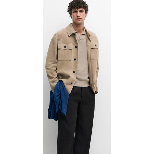 Massimo dutti tan - goat, leather