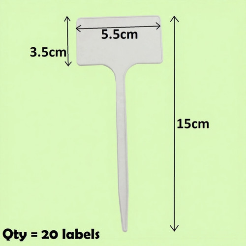 15cm plant labels small - 20,