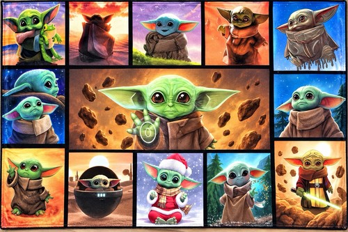 Baby yoda blanket throw - baby,