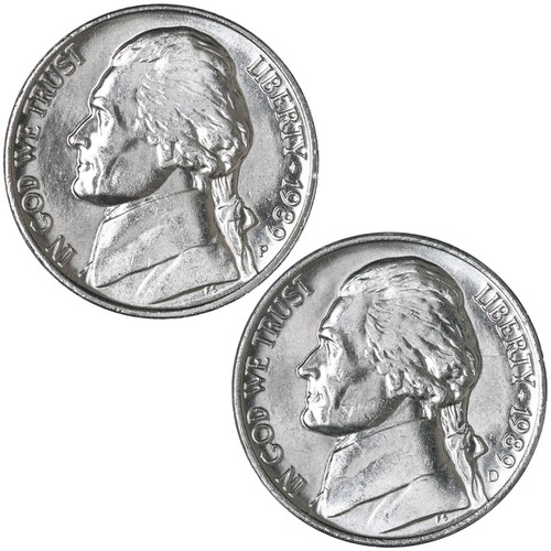 1989 jefferson nickel bu 2 - 1989,