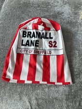 SHEFFIELD UNITED Adults Double Layered Beanie Hat One Size Brand New