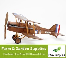 SE5A Vintage Model Plane - Rubber Powered Balsa Wood Aircraft Crafting Kit