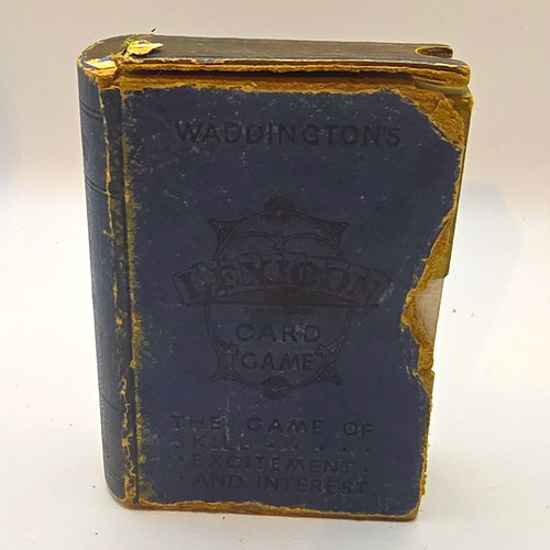 Waddingtons lexicon card game - lexicon,