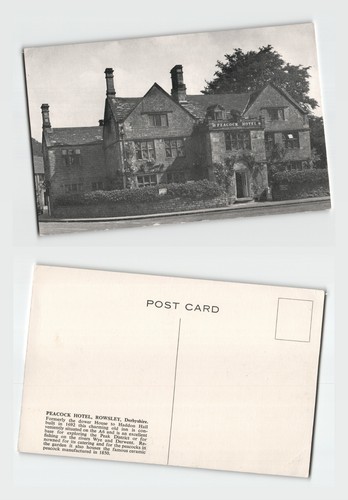 Postcard peacock hotel - -,