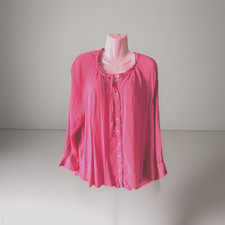 Ladies M&S Cerise Pink Shirt /