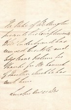 Duke of Wellington - Autograph