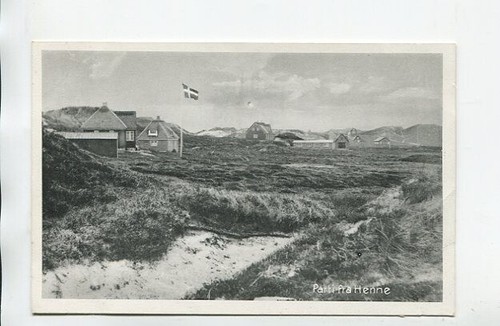 Postcard denmark parti - parti, fra