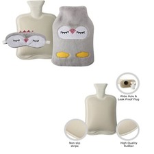 2L Hot Water Bottle Faux Fur
