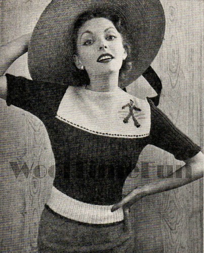 Knitting pattern vintage - knitting,
