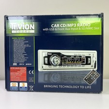 Tevion Sound 1293 Car Stereo Radio HEAD CD MP3 USB SD MMC Slot Single Din Remote