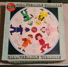 Changeable Charlie Airfix game 1969. Spin the wheels to change their clothes.
