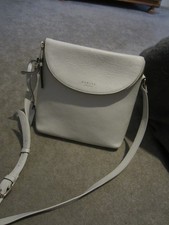 Radley white pebbled leather