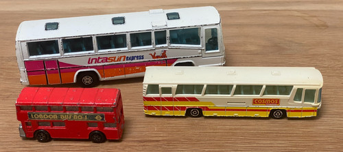 Metal bus coach corgi - metal,